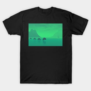 All Quiet in the Loch T-Shirt